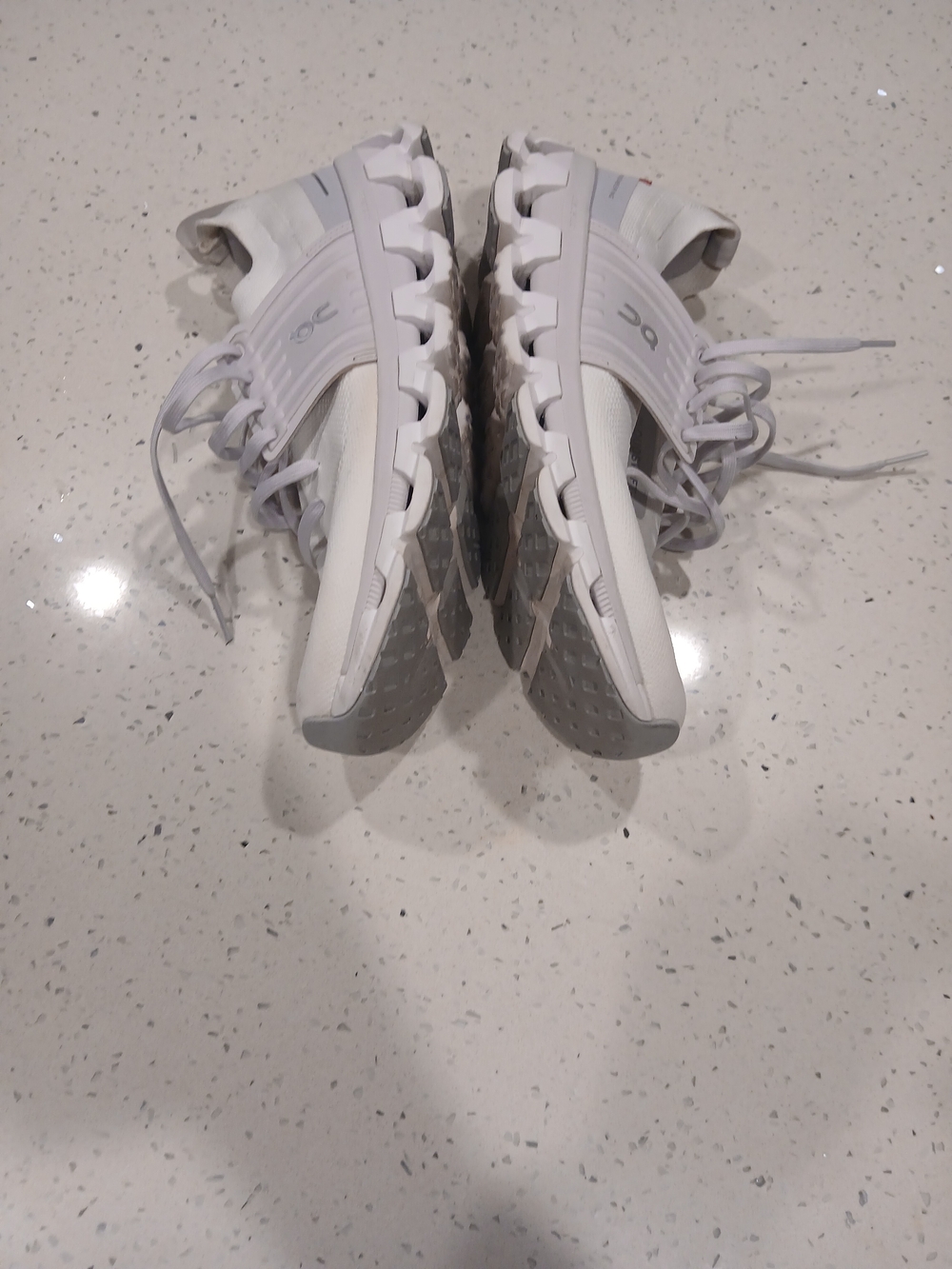 ON Brand Cloud Cloudswift 3 All White Women's Running Shoes 2023 Sz 10.5 - Picture 9 of 11